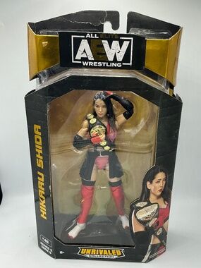 AEW Hikaru Shida #48 Unrivaled Collection Series 6 Action Figure Jazwares 2021